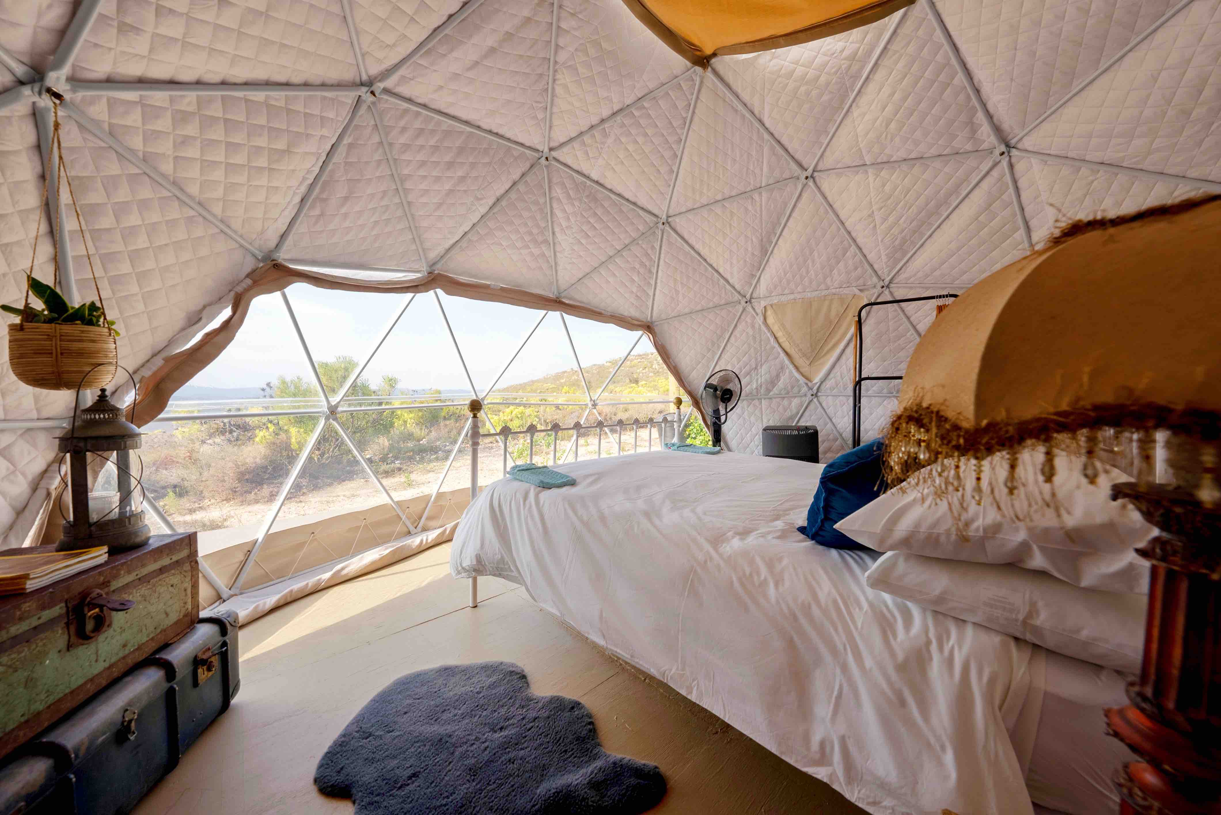 Inside Dome Nova StarDome SSN The Dome (main bedroom)