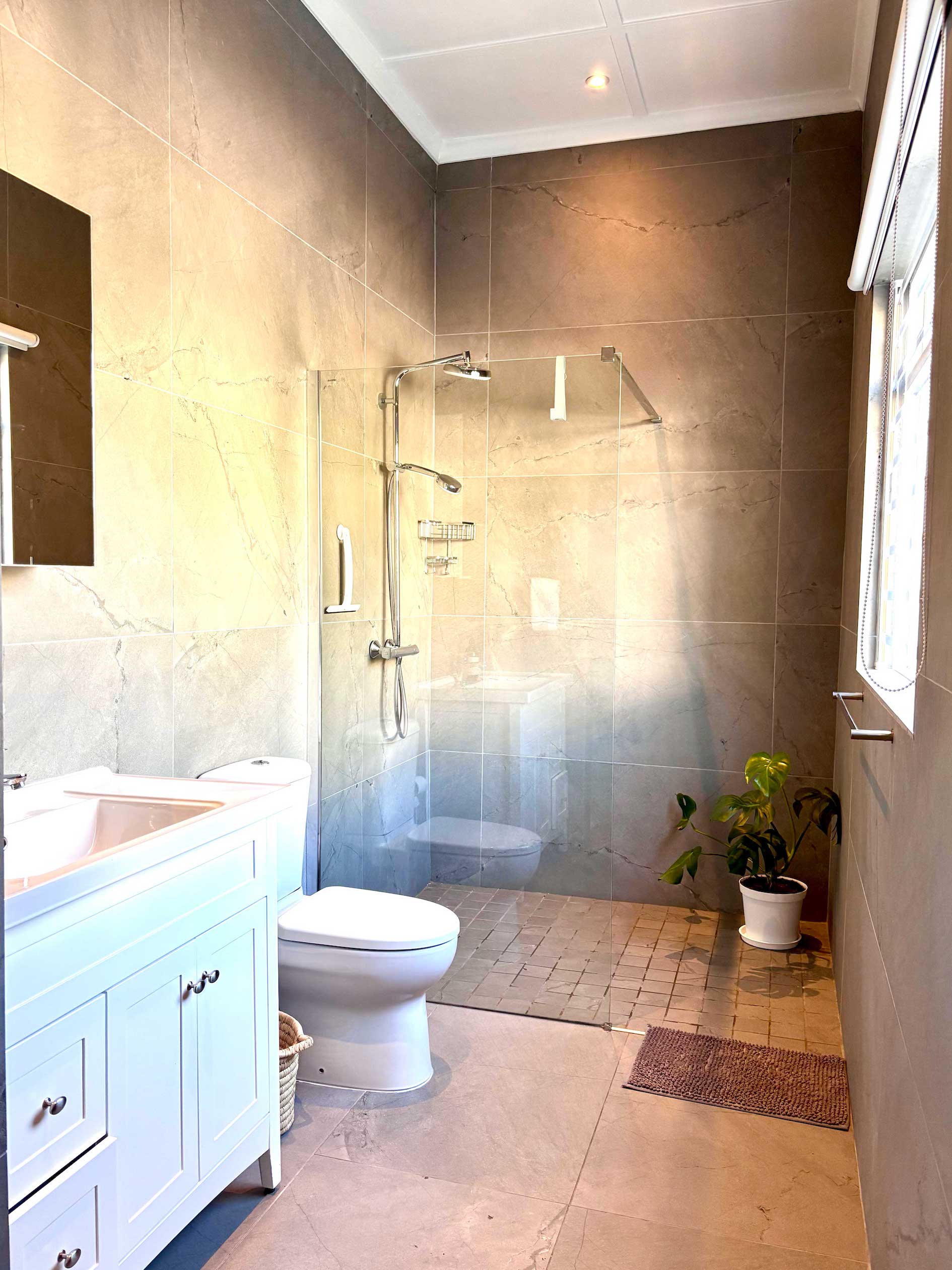 Bathroom in Master bedroom in main house